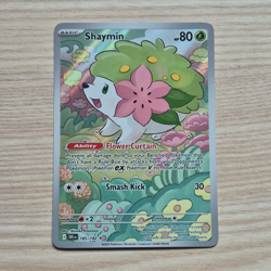 Shaymin 185/182 Destined Rivals Illustration Rare Holo English 2025 Basic - Image 1