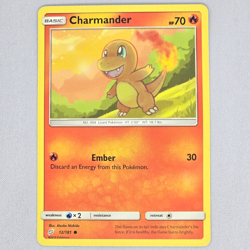 Charmander 12/181 Team Up Regular Common Pokemon Card TCG English LP - Image 1