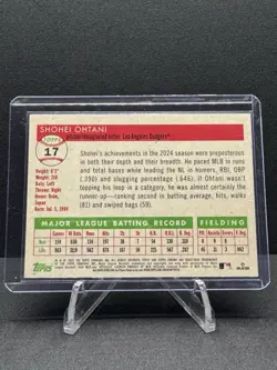 2025 Topps Chrome Platinum Anniversary Shohei Ohtani - Image 2