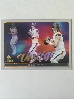 2025 Panini Luminance - Vestige Bo Nix #14 Broncos - Image 1