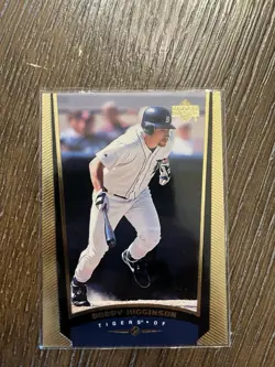 1999 UPPER DECK GOLD EXCLUSIVES LEVEL 2 PARALLEL BOBBY HIGGINSON /10 TIGERS SSP - Image 1