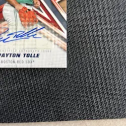 2026 Topps Series 2 Payton Tolle #BSA2-PT Auto RC Gold /50 Boston Red Sox - Image 3