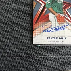 2026 Topps Series 2 Payton Tolle #BSA2-PT Auto RC Gold /50 Boston Red Sox - Image 4