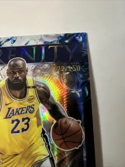 Lebron James 2025-26 Topps Chrome Serenity Blue Refractor /150 #SY-2 - Image 2