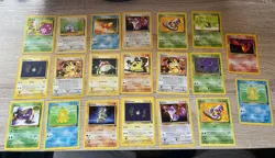 Lot Of 20 Team Rocket Pokemon Cards Vintage WOTC Non-Holo Commons/Bulk - Image 1