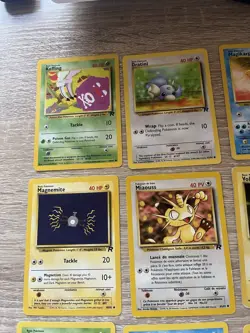 Lot Of 20 Team Rocket Pokemon Cards Vintage WOTC Non-Holo Commons/Bulk - Image 2