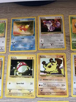 Lot Of 20 Team Rocket Pokemon Cards Vintage WOTC Non-Holo Commons/Bulk - Image 3