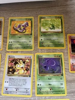 Lot Of 20 Team Rocket Pokemon Cards Vintage WOTC Non-Holo Commons/Bulk - Image 4