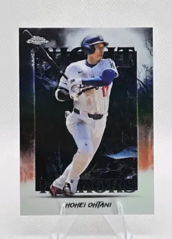 2025 Topps Chrome Update Series - Night Terrors Shohei Ohtani #NT-2 - Image 1
