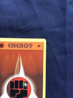 Pokemon Cards: Base Set 1st Edition Common: Fighting Energy 97/102 - Image 3