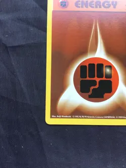 Pokemon Cards: Base Set 1st Edition Common: Fighting Energy 97/102 - Image 5