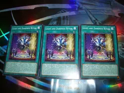 3x Light and Darkness Ritual 1st Edition Common CORI-EN057 Yu-Gi-Oh! - Image 1