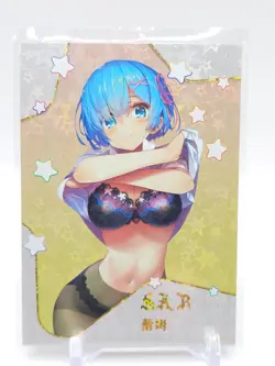 Goddess Story - Anime Waifu Trading Card - Rem - Image 1