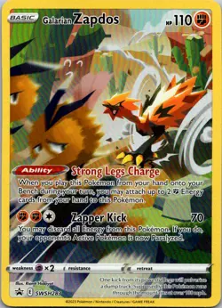 Galarian Zapdos Promo SWSH: Sword & Shield Promo Cards SWSH283 NM - Image 1