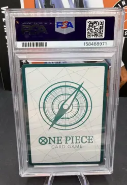 2026 ONE PIECE DOUBLE DON!! RED BULL PARTICIPATION Blue DON!! PROMO PSA 9 - Image 2
