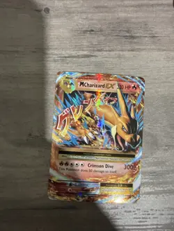 Pokemon TCG Holo Ultra Rare M Charizard EX 13/108 2016 Card, Near-Mint Condition - Image 3