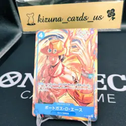 Portgas D Ace P P-103 McDonald's Promo 2025 ONE PIECE Card Game Japanese - Image 1