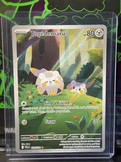 Pokemon TCG Togedemaru 104/094 Phantasmal Flames Reverse Holo ENG 80 HP - Image 1