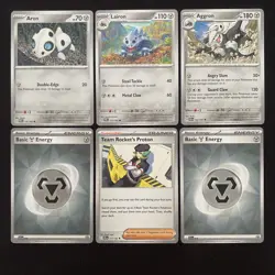 TAKE ALL! 6x Cards! Aggron 122/167 Twilight Masquerade Pokemon TCG Cards Mint/NM - Image 1