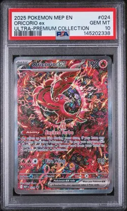 Pokemon PSA 10 Oricorio ex 024 Ultra-Premium Collection Gem Mint - Image 1