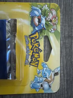 Pokemon Base Set Sealed Blister Pack 11 Cards Blastoise - Image 4