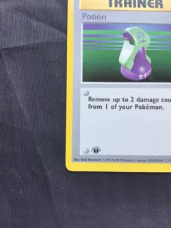 Pokemon Cards: Base Set 1st Edition Common: Potion 94/102 - Image 5