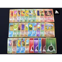 Lot of 30 Pokemon Card Bulk Japanese vintage Old Back - 30 Cards - - Image 1