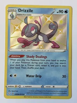 Pokemon TCG Drizzile SV026/SV122 Shiny Rare Holo Card Shining Fates - Image 1