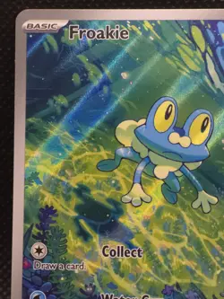 Froakie 088/086 Chaos Rising Illustration Rare Pokemon Card NM - Image 4