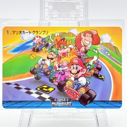 Super Mario Kart Card TCG Nintendo Japanese Vintage Rare Carddass #5 - Image 1