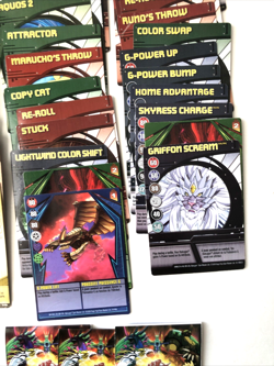 2008 Bakugan Battle Brawlers Cards - Lot of 65 and 4 rulebooks - Image 5