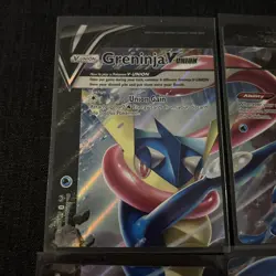 Pokemon TCG Card Greninja V Union FULL SET OF 4 Near Mint SWSH 155 156 157 158 - Image 2
