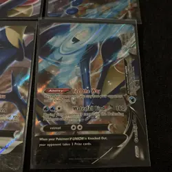 Pokemon TCG Card Greninja V Union FULL SET OF 4 Near Mint SWSH 155 156 157 158 - Image 4