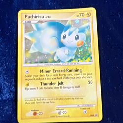 Pachirisu DP04 Holo Diamond & Pearl Black Star Promo Rare Pokemon Card - Image 1