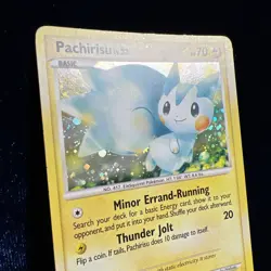Pachirisu DP04 Holo Diamond & Pearl Black Star Promo Rare Pokemon Card - Image 3