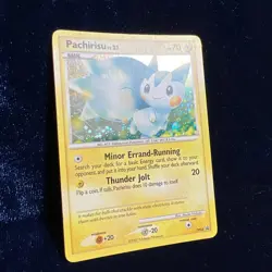 Pachirisu DP04 Holo Diamond & Pearl Black Star Promo Rare Pokemon Card - Image 4