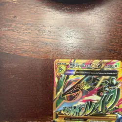Mega M Rayquaza EX Shiny Full Art Holo Card 98/98 XY-Ancient Origins Pokemon - Image 2