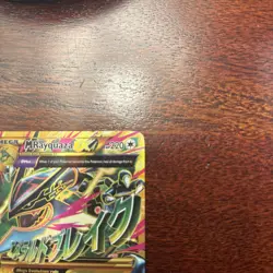 Mega M Rayquaza EX Shiny Full Art Holo Card 98/98 XY-Ancient Origins Pokemon - Image 3