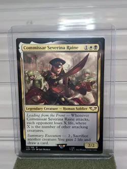 MTG Commissar Severina Raine 40K 112 - Warhammer 40000 Magic The Gathering Card - Image 1