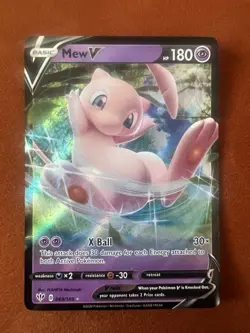 Pokemon TCG Mew v Darkness Ablaze Ultra Rare Card 069/189 NM Condition - Image 1