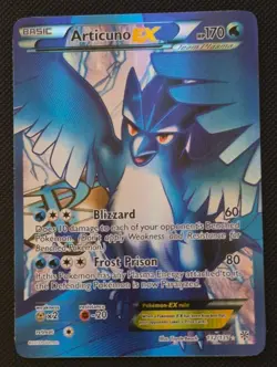 Articuno EX 132/135 Team Plasma B&W Plasma Storm Holo Card Pokemon TCG - Image 1