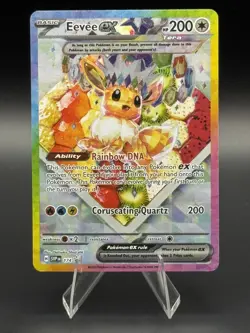 Pokemon TCG Eevee EX 174 Prismatic Evolutions SPC Promo Card (NM Condition) - Image 1