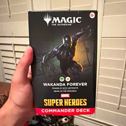 Magic: The Gathering Commander Wakanda Forever Deck 100 Cards English 13+ 2022 - Image 1