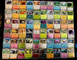 POKEMON TCG LOT OF 60 CARDS ALL HOLOS/REVERSE HOILS🔥 - Image 1
