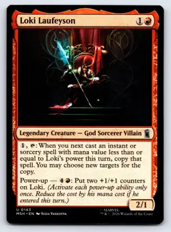 Loki Laufeyson U Marvel Super Heroes 143 NM - Image 1