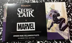 Magic the Gathering - Secret Lair X Spider-Man Villainous Plot Rainbow Foil - Image 1