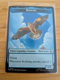 MTG Redwing / Zabu Token 0007 / 0016 Marvel Super Heroes M/NM Free UK P&P - Image 1