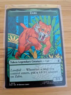 MTG Redwing / Zabu Token 0007 / 0016 Marvel Super Heroes M/NM Free UK P&P - Image 2