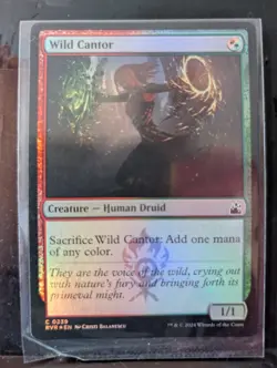 Wild Cantor Foil 239 RVR MTG SealedinSleeve - Image 1