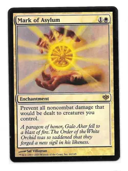 MARK OF ASYLUM FOIL Conflux Marca de Asilo Magic Conflux Foil NM MTG - Image 1